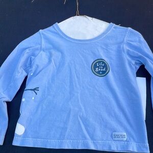 Life is good long sleeve T-shirt size 6 to 8